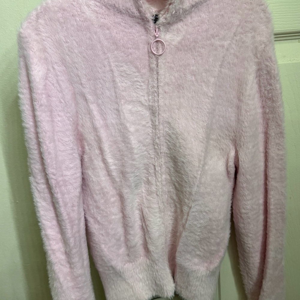 Forever 21 Light Pink Fuzzy Sweater